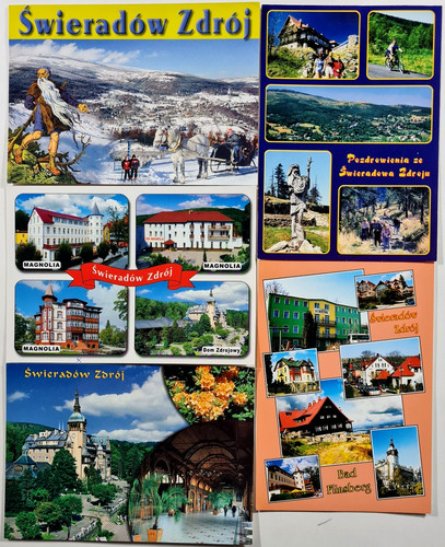 Postkarten lot polen x - 5,