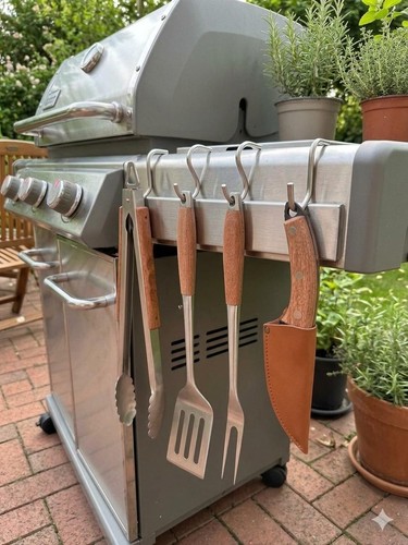 Bbq grillbesteck set - bbq,