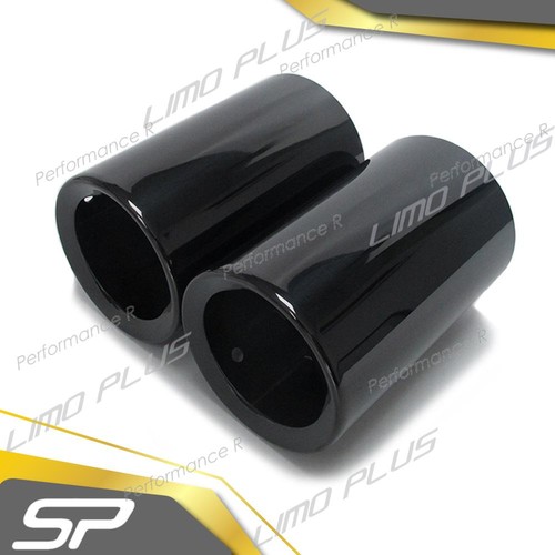 68mm schwarz auspuffblenden - 68mm,