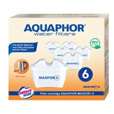 6x ORIGINAL AQUAPHOR Wasserfilter MAXFOR+H für hartes Wasser, KALKSCHUTZ, 200l.