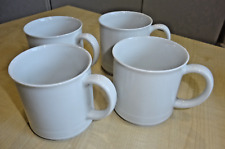 °4 tlg. Kaffeetasse groß / Kaffeepott Melitta/Friesland Jeverland weiß