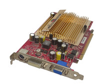 MSI nVIDIA GeForce 6600 LE 256MB DDR SDRAM PCI-E  DVI VGA S-VIDEO #GK12672