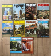 Konvolut Magazin für Haus und Wohnung Zeitschriften DDR Jahre 1985 bis 1989