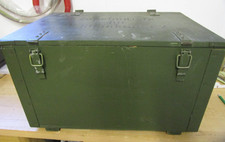 Holzkiste NVA Militär Zubehörkiste 60x40x36 Vollholz Küche