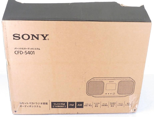 Sony cfd s401 radio - cfd-s401, cd
