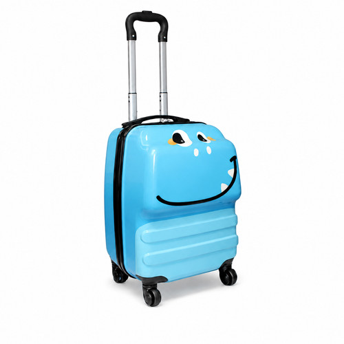 Kinderkoffer trolley dino blau - trolley,