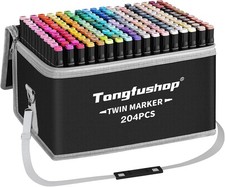 Alkoholmarker 204 Farben