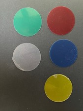 5 Farbfilter für Kamerablitz Runder Kopf
