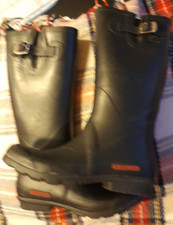 Giesswein Gummistiefel, schwarz, Gr. 39