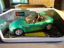 BMW Z3 M e36 Burago 1:18 Cabrio OVP Modellauto Sammlung Diecast