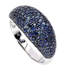 925 sterlingsilber ring - ring, blauer