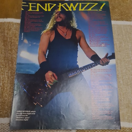 Vintage james hetfield - vintage,