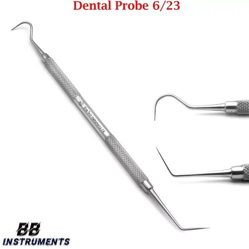 Zahnsonde 23 edelstahl - 6/23,