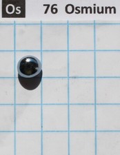 Lichtbogengeschmolzene Osmium