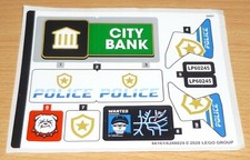 Lego City Aufkleber aus Set 60245, komplett