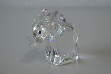 Swarovski Elefant mit Metall-Schwanz Vitrinenmodell 