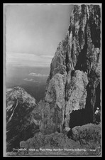 Ansichtskarte Dachstein / Ausstieg aus der Hunerscharte - Stmk. Österreich