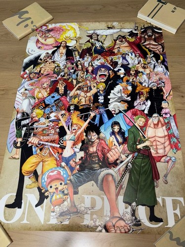 One piece poster luffy straw - poster,