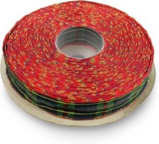 1x Schleifenband kariert