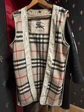 Burberrys Damen Weste Mantel Innenfutter  Gr 38 DE beige karriert  (  S 7040 R )