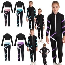 DE iEFiEL Mädchen Sportanzug