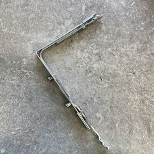 Orig. Aubi Eckumlenkung UM880 m. Rollzapfen u. Pilzkopf, Silber, 15,3 X18,7 cm