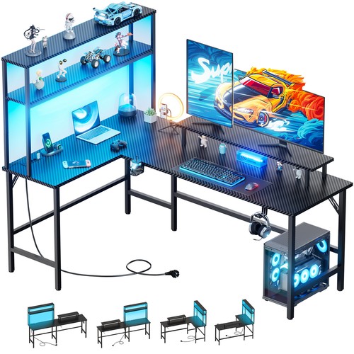 Gaming tisch mit led - led,,