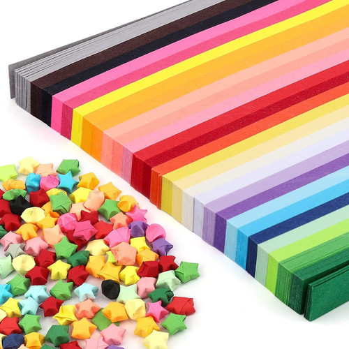 Origami sterne papierstreifen - sterne,