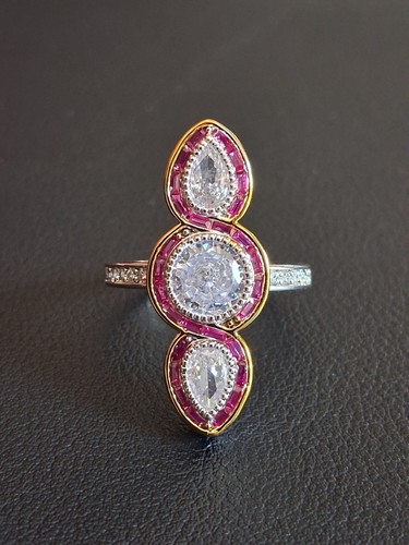 Art deco marquise ring - art,