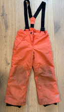 °° orange Schneehose Gr. 110