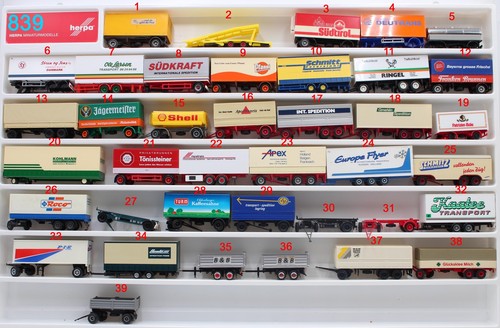 Bastelmodelle herpa a - herpa, u.a