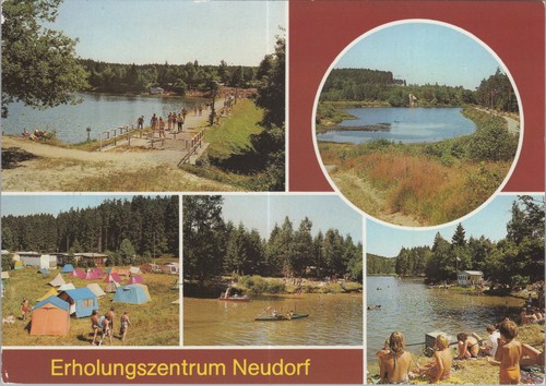 Ddr ansichtskarte neudorf harz - ddr,