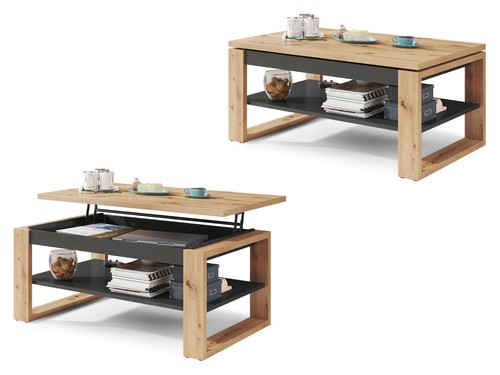 Couchtisch nico 110x65 - 110x65, cm
