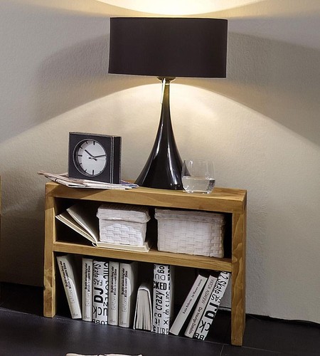 Massivholz nachttisch 40cm - massivholz,