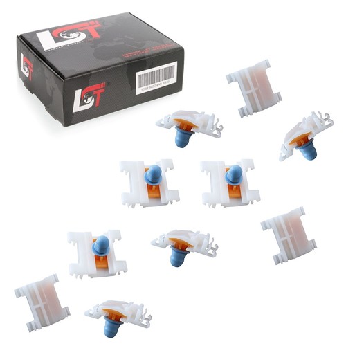 10x befestigung clips - 10x,
