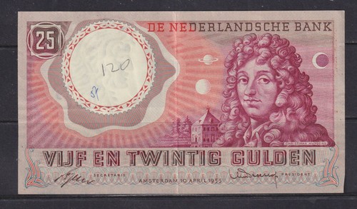 Niederlande 1955 25 gulden - niederlande,