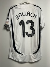 #Ballack 13 Deutschland (DFB) Adidas Fußball Trikot WM 2006 In L (Neuwertig)