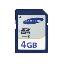 Samsung SD 4GB Memory Card