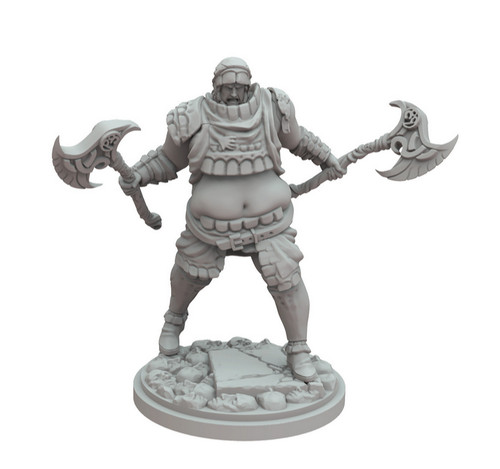Tough guy miniature - guy, on