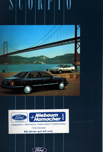 Prospekt ford scorpio techn - ford,