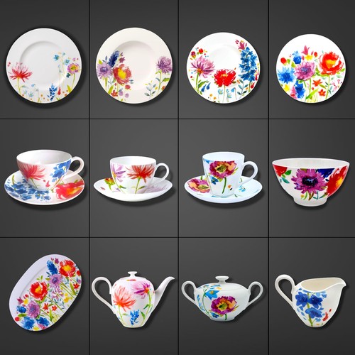 Villeroy boch anmut flowers - anmut,