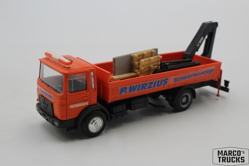 Herpa man pritsche - herpa, ladekran