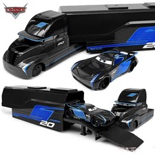 Disney Pixar Cars NO.20 Jackson Storm Mack & Hauler Truck Diecast Spielzeug 1:55