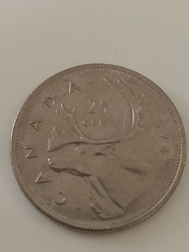 Kanada 1974 elch cent - elch,