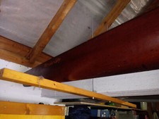 Kajak, Rennkajak - DDR - , Originalzustand, Original Holz, mit Doppel-Paddel 