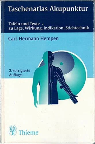 Taschenatlas akupunktur buch - akupunktur,