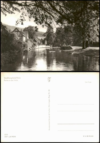 Ansichtskarte stadtlengsfeld - ansichtskarte,