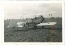 Orig. Foto Flugzeug Focke-Wulf Fw 44 Stieglitz "CA+HP" am Flugplatz
