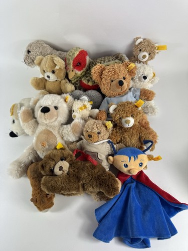 Steiff stofftiere sammlung - 15,