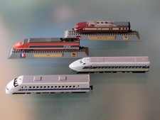 Shinkansen TGV TEE Miniaturen Konvolut Trane / Del Prado